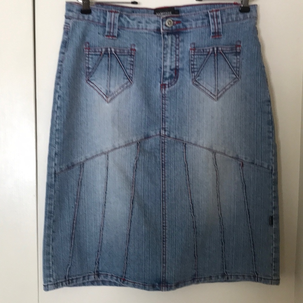 Denim skirt